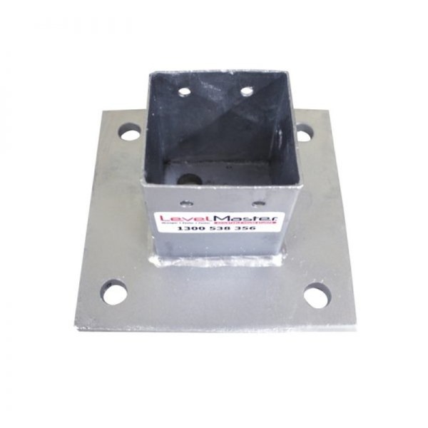 Levelmaster Base Bolt Down 4 Hole - Post