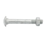 Cup Head Bolt Galvanised M8