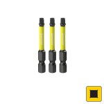 Kincrome Impact Bit SQ1 50mm - Pack of 3