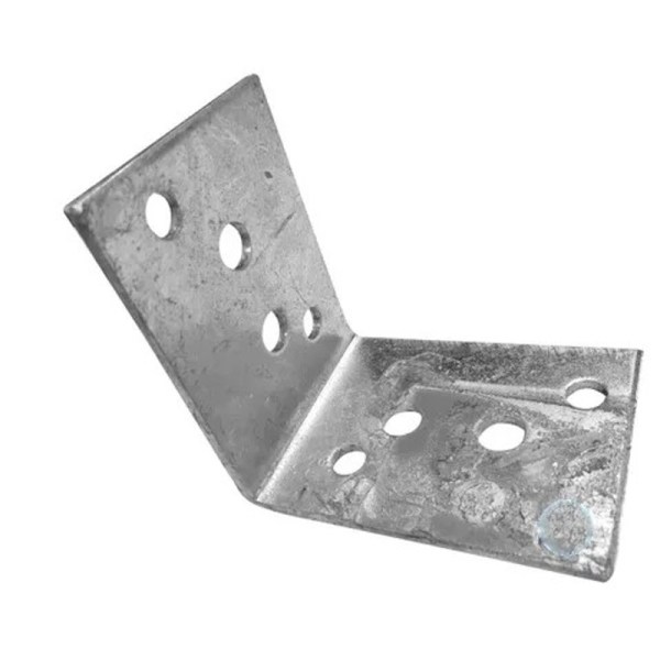 Metal Angle Bracket - 100mm x 100mm x 40mm x 2mm - Galvanised