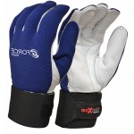 Gloves Anti Vibration Leather Palm (X Large)