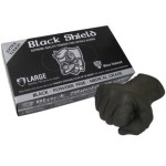 Gloves Disposable Black Nitrile Size S (100)