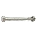 Hex Head Bolt 100pk Galvanised M12 x 80mm