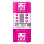 Insulation Pink Soundbreak R3.1 1160 x 430 x 110mm - 2.7m² - Pack of 6