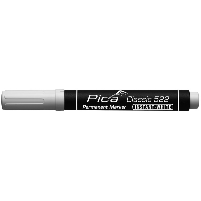 PICA522 Pica Marker - Classic 522 Permenant Marker White - Image 1