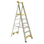 Gorilla Platform Ladder Aluminium 6FT (1.8m) 180kg