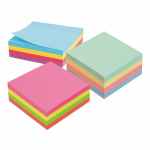 Marbig Notes Rainbow Cube 75 x 75mm 320 Sheets
