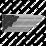 Mouldex Architectural Moulding - Parapet PWPF350 - 350H x 326W
