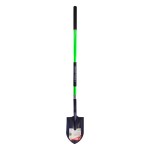 Mumme Post Hole Shovel Long Wooden Handle