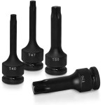 Torx Impact Socket T30 x 78mm 1/2" Drive